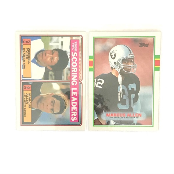 Marcus Allen Topps Panini NFL Football Card Lot - Picture 4 of 5